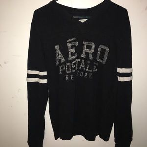 AERO varsity striped sweater!